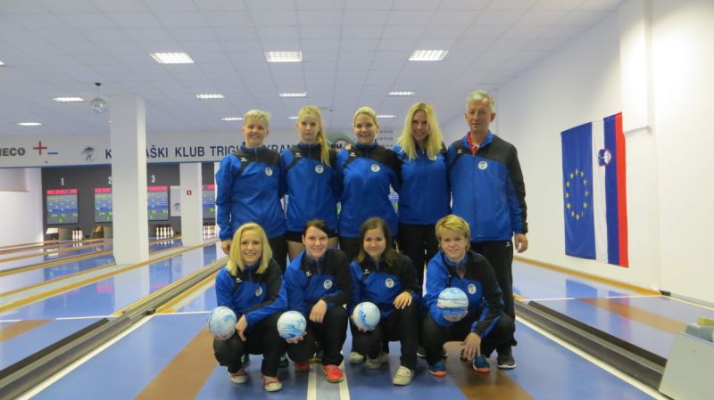 Kegljačice Kegljaškega kluba Triglav Kranj državne prvakinje